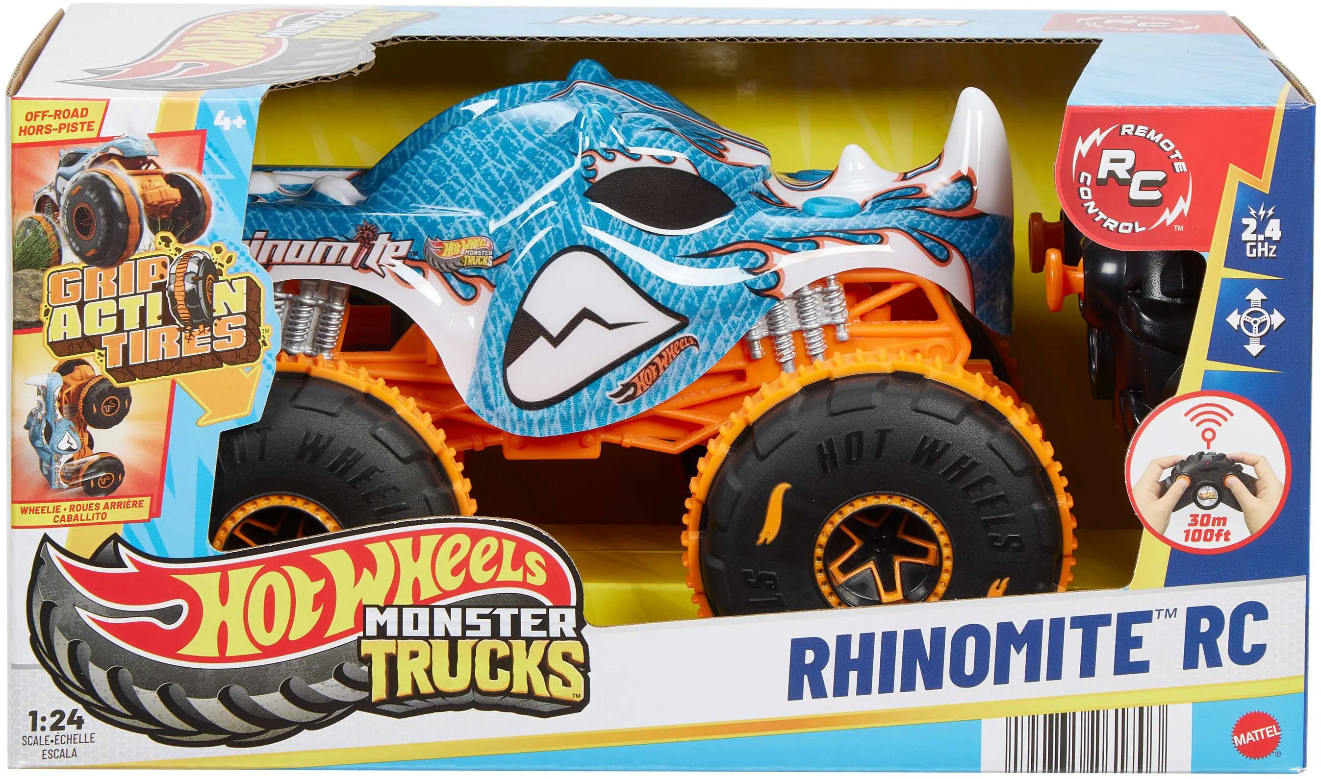 Hot Wheels Monster Trucks RC Rhinomite 1:24