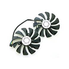 iHaospace HA9010H12F-Z grafik/videokort kylfläkt för MSI GeForce GTX 1050Ti 2G 4G 1060 3G 6G OC videokortsfläktar