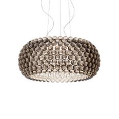 Foscarini Caboche Plus grande dimbar pendel Grå