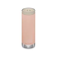 Klean Kanteen TKWide Isolerad Flaska med Cafékork - Peach Parfait (473 ml)