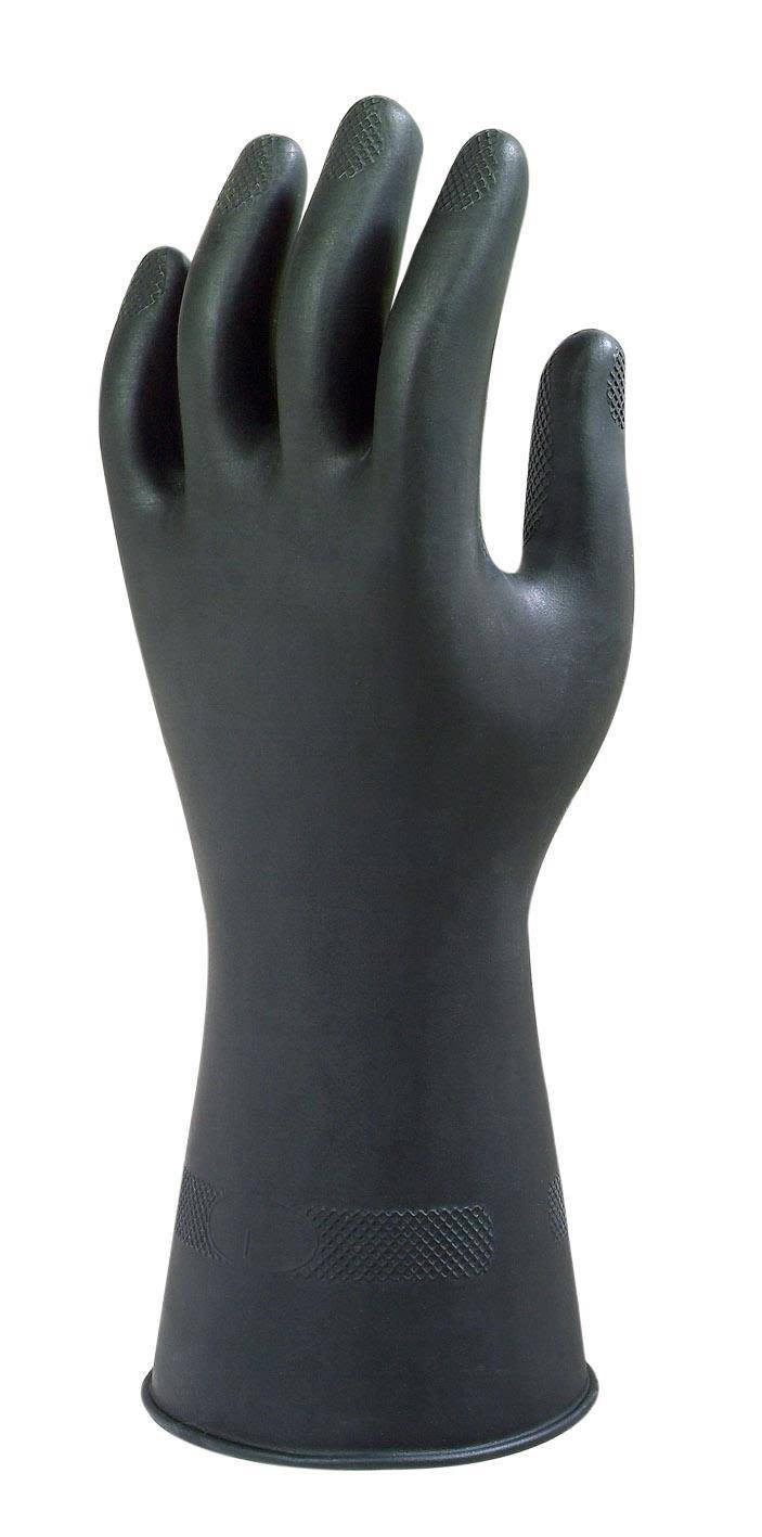 Ansell AlphaTec 87-118 Kemskyddshandske Latex, flossad 10.5