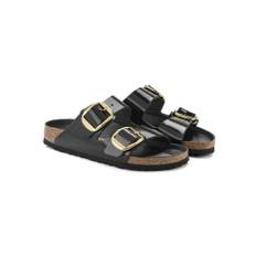 Birkenstock Arizona Big Buckle - High Shine Black (smal model) 38
