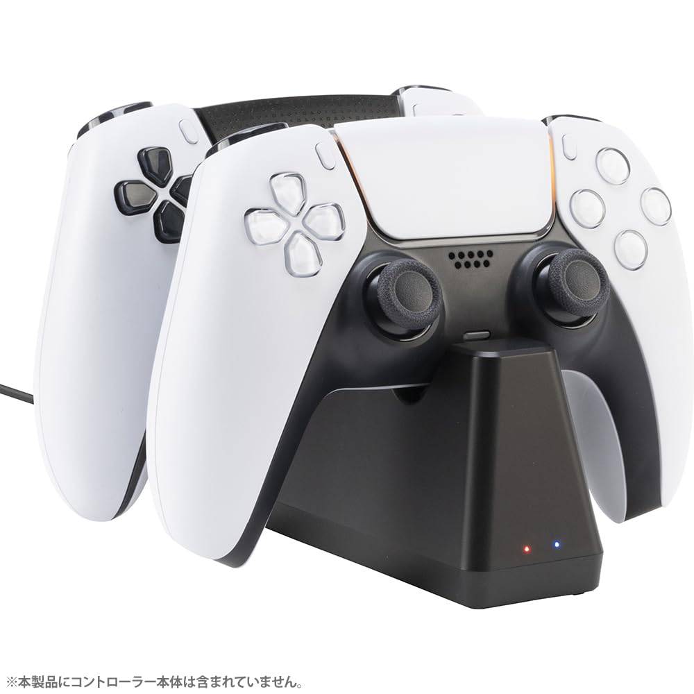 CYBER charging stand DualSense Black PS5 Double (for Edge/DualSense) - svart