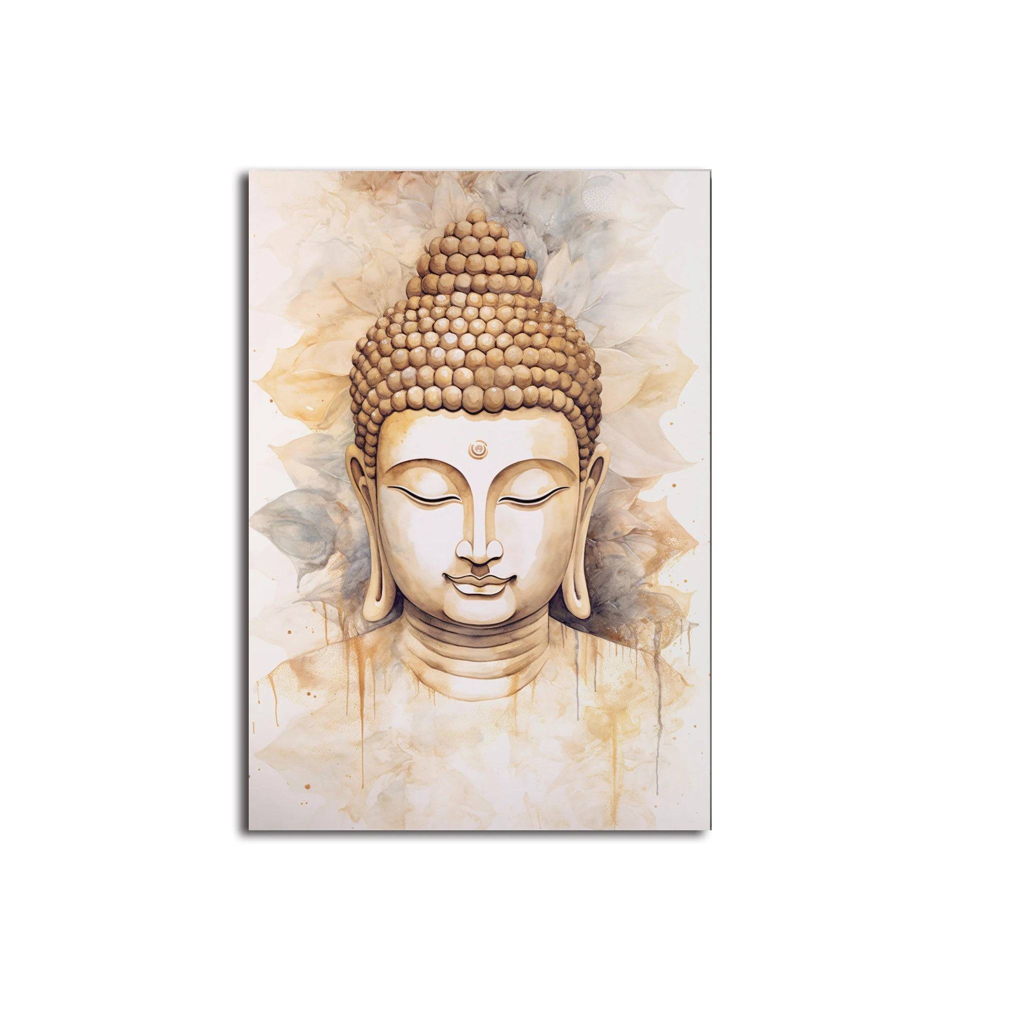 Poster med livets träd, Buddha och yin yang - 2 / 20x30cm