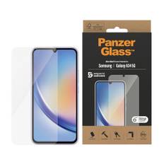 PanzerGlass Samsung Galaxy A34 (5G) Ultra Wide Fit Skærmbeskyttelsesglas - Platinum Strength - Gennemsigtig