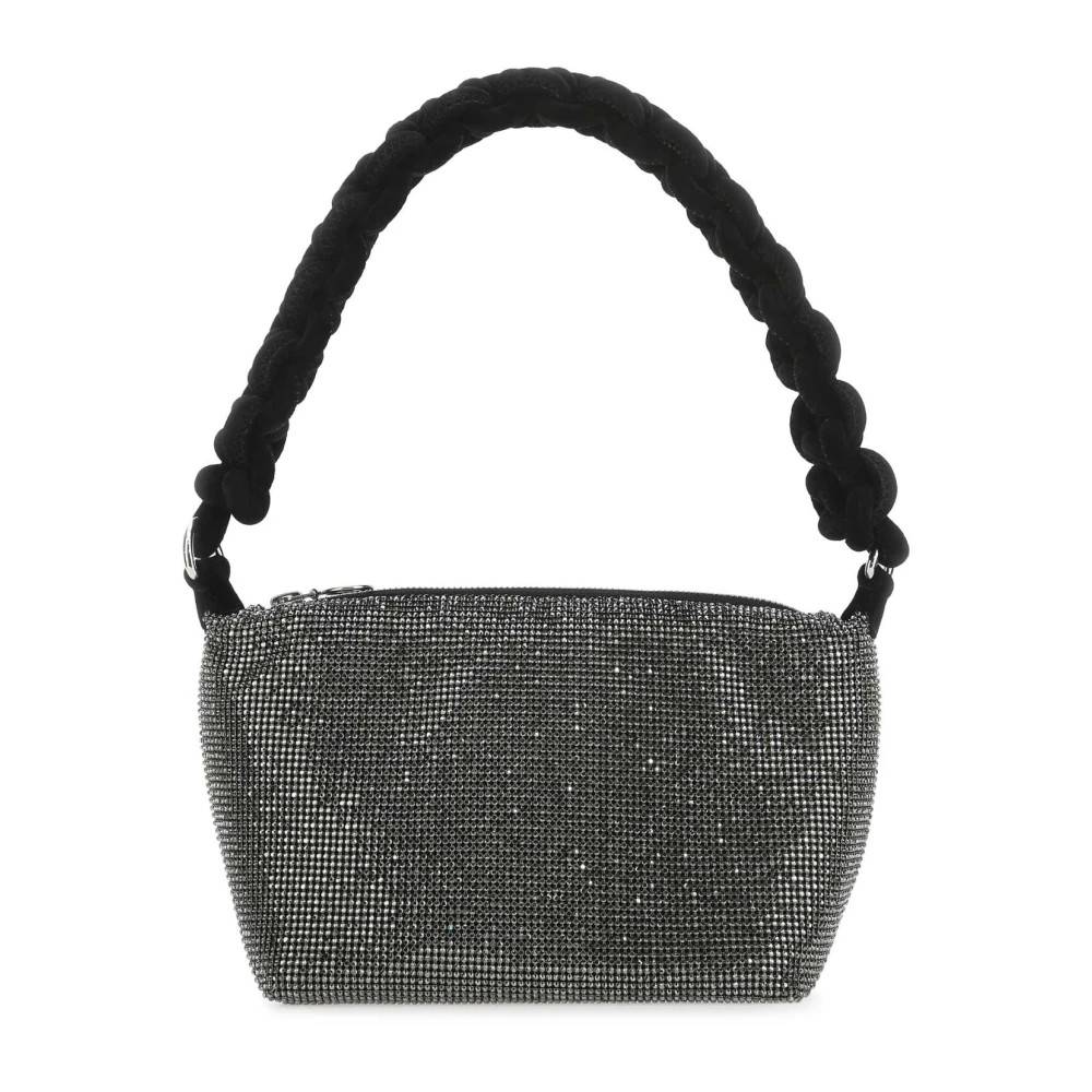 Kara Sorte rhinestones håndtaske - Tasker - Dame - Sort - ONE SIZE -