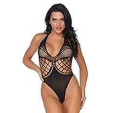 Very Sexy Lingerie Net thong back halter tedy, 200 g