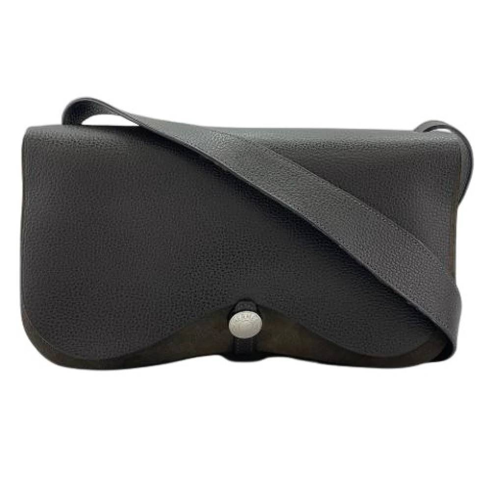 Hermès Vintage Pre-owned Colorado Skuldertaske - Vintage - Dame - Sort - ONE SIZE - Uld