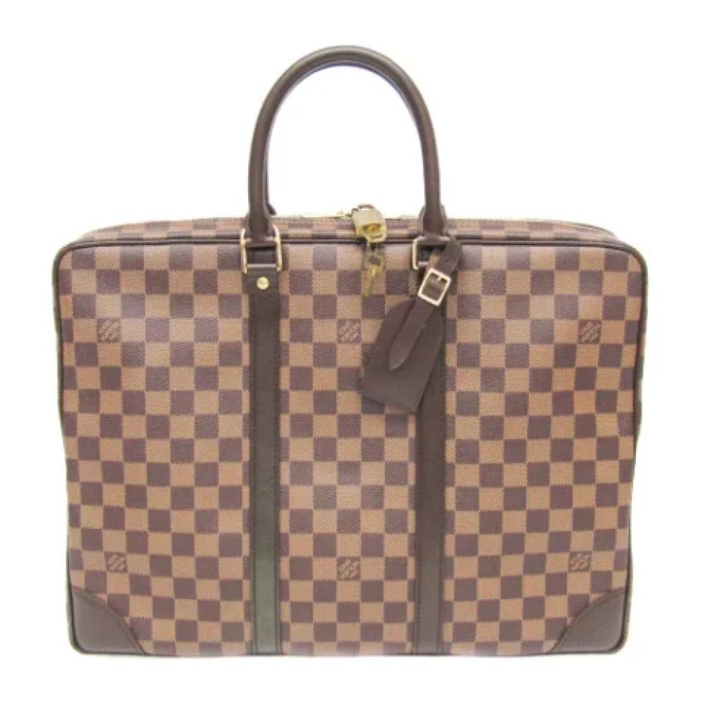 Louis Vuitton Vintage Pre-owned canvas tasker - Vintage - Herre - Brun - ONE SIZE -