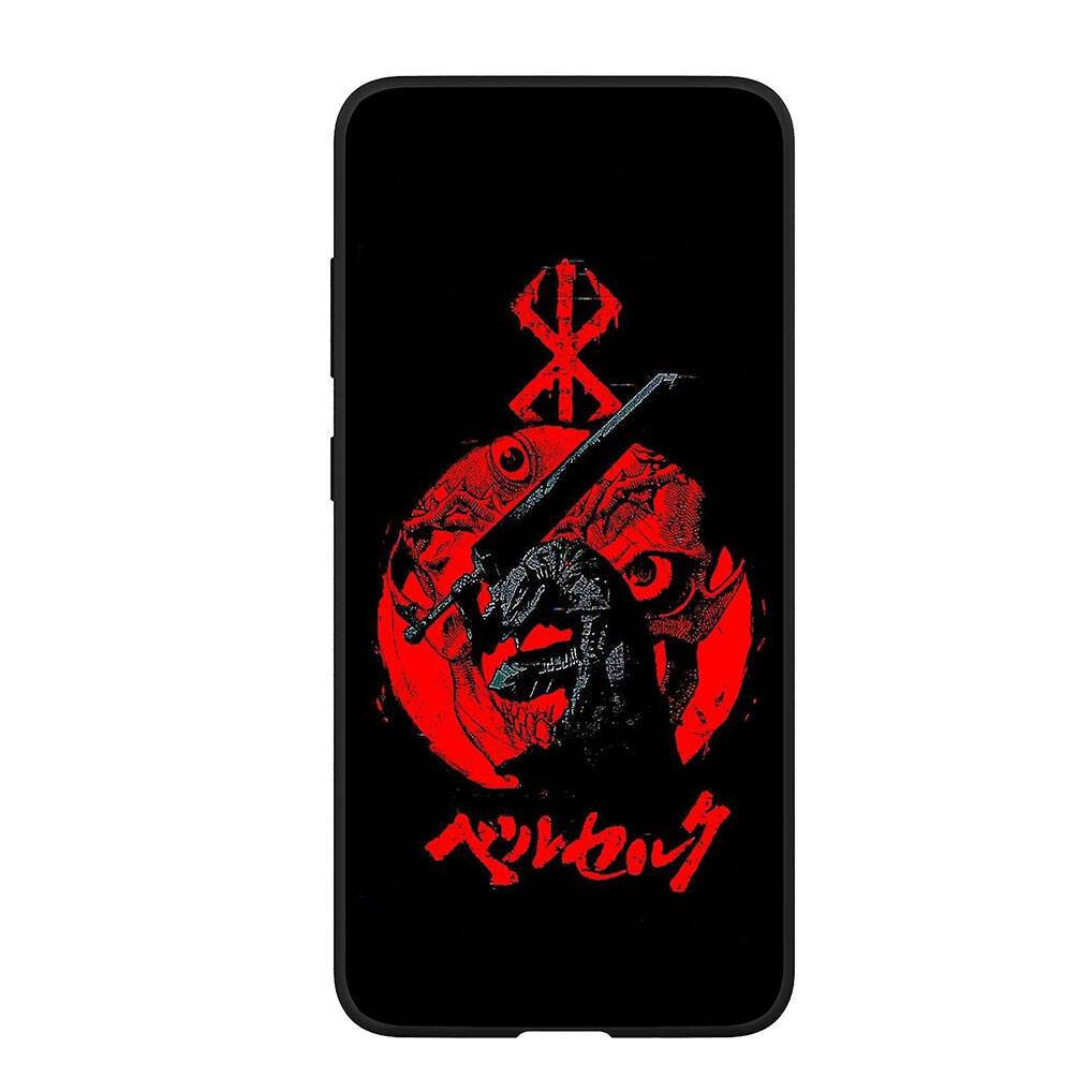 for Samsung Galaxy S25 S24 S23 S22 Ultra FE Plus A17 A37 A57 A56 A55 A06 A16 A15 A36 A26 A35 A05 A25 A54 A34 A33 Phone Case Poster Berserk Guts Cover for iPhone 12 Pro ecru