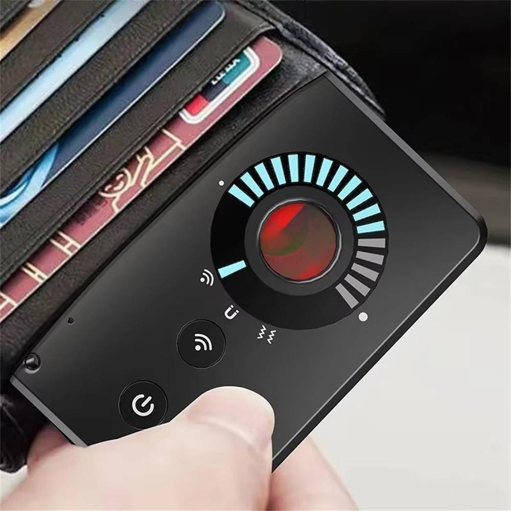 Anti-intrusion Alarm Anti-Spy All Signal Scanner Spy Gadgets Ultra-Thin Hidden Camera Detector Professional Security Protection