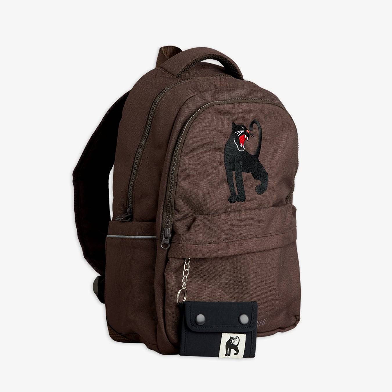 Panther school backpack.