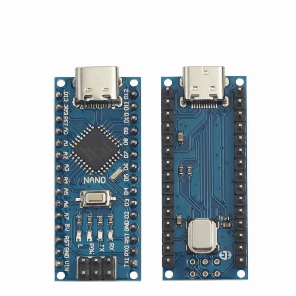 CH340 Nano 3.0 Styrenhet Typ-C USB ATMEGA328P Kompatibel Arduino Kompatibel DIY Programmering