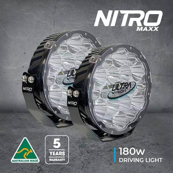 Extraljus Ultra Vision Nitro Maxx 180W Combo 2-pack: 4500K