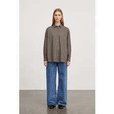 SKALL STUDIO EDGAR SHIRT COLD BROWN