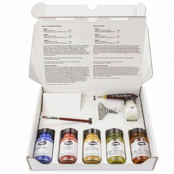 Kremer Paint-Making Set Oil
