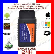 Valise Interface ELM327 OBD2 WIFI Voiture Scanner OBD OBD2 Diagnostic MULTIMARQUES-DIAG Auto bes28511