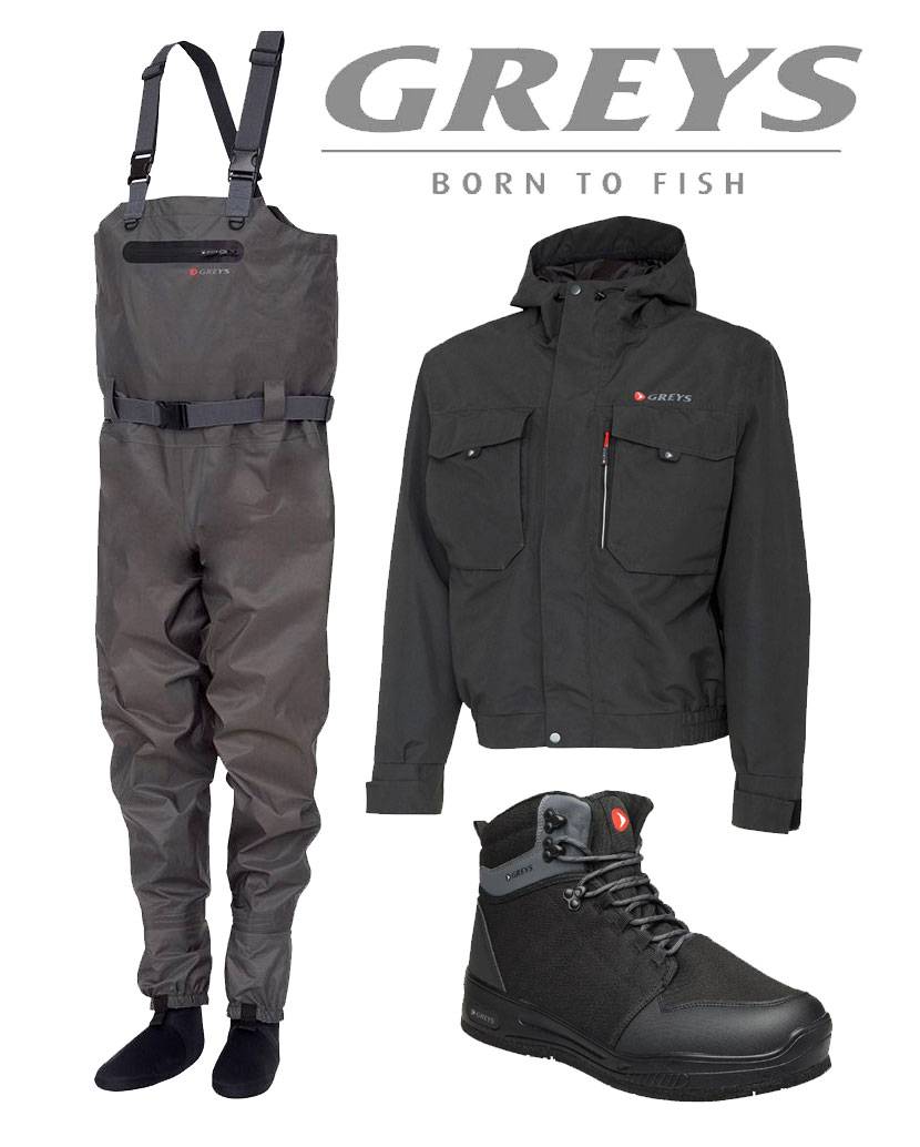 Drypoint Stocking Foot waders, Vadestøvler FILTSÅL & Vadejakke - PURE BLUE.