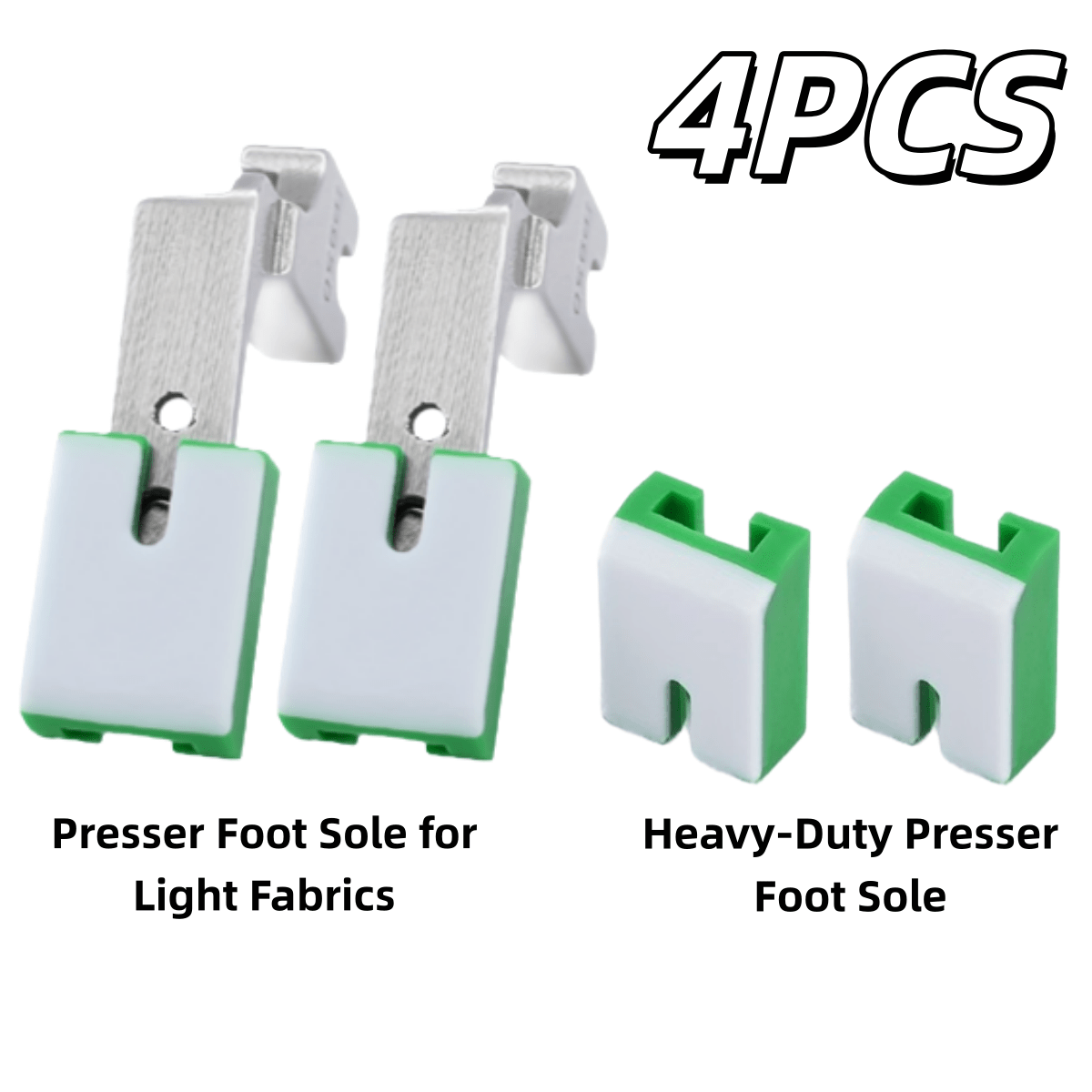 4pcs P950 Industrial Sewing Machine Presser Feet Adjustable Pleating Presser Foot -coated Steel Presser Foot Ergonomic Pleating Compatible Precision Sewing Accessories Durable Industrial Presser Feet