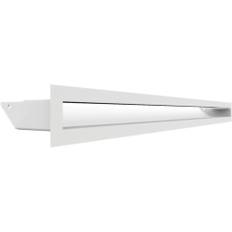Ventilkåpa LUFT 6x80 vit Slim vit