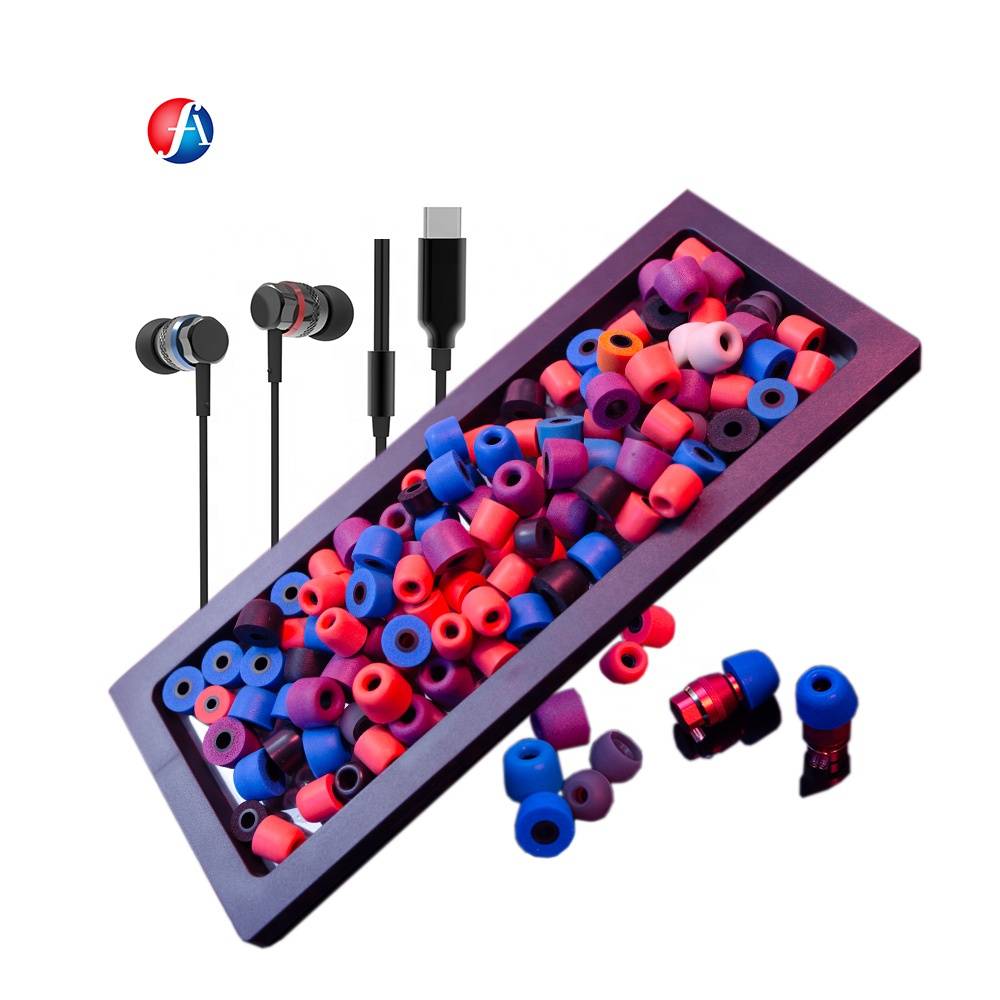 Wireless Waterproof Earbuds Earphones Memory Foam Ear Tips Wireless Wired In-ear Noise Cancelling Earphone Accessaries Ear tips