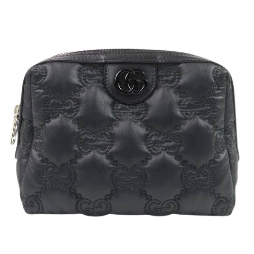 Gucci Vintage Pre-owned Nylon Clutch - Vintage - Dame - Sort - ONE SIZE - Nylon