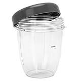Reservdelssats Blender Cups Cup Lock Blender Part Kit för Nutri 900W Blendertillbehörsbyte (Liten kopp 18 Oz)