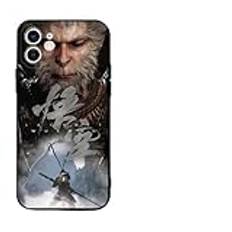 Black Myth Wukong Game Pattern iphoneshell telefonfodral for aiPhone skyddsfodral(IPhone 14,21 Black)