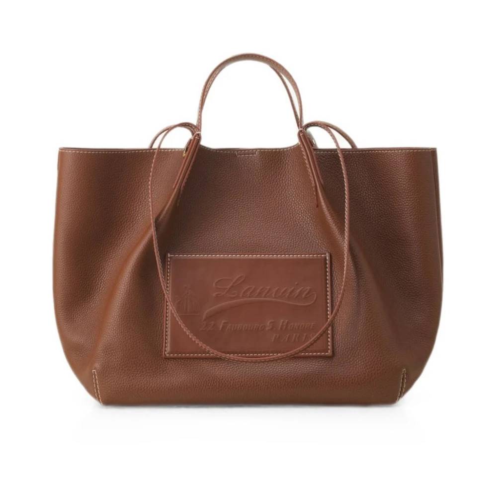 Lanvin Catch Tote Bag - Tasker - Dame - Brun - ONE SIZE -