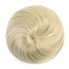 Smutsigt hårbulle Bullar Syntetiska Chignon-hårstycken for kvinnor Gril Lady Syntetfiberhårförlängning Chignon Munkbulle Peruk Hårstycke Updo Clip in Balett Hästsvanshår för dagligt bruk (Color : 107