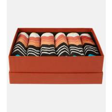 Missoni Giacomo set of 6 face towels - multicoloured - One Size