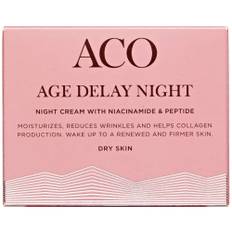 ACO Age Delay Night Cream Dry Skin - ACO