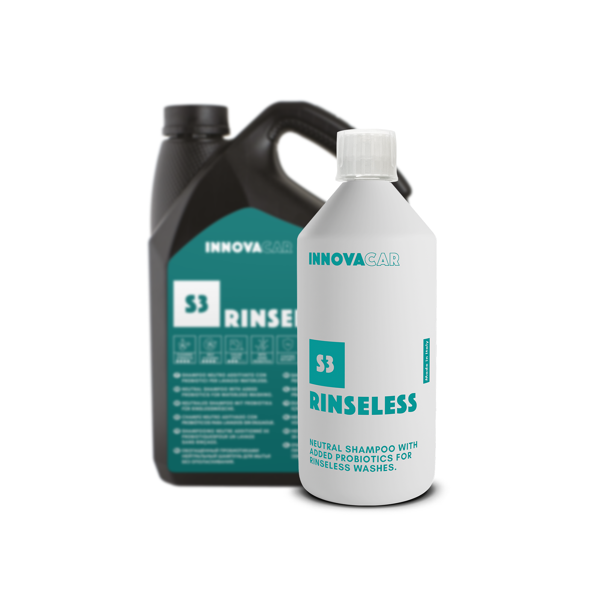 "S3" Rinseless Rinseless-Wash (Washing Without Rinsing) - 4x 1000ml