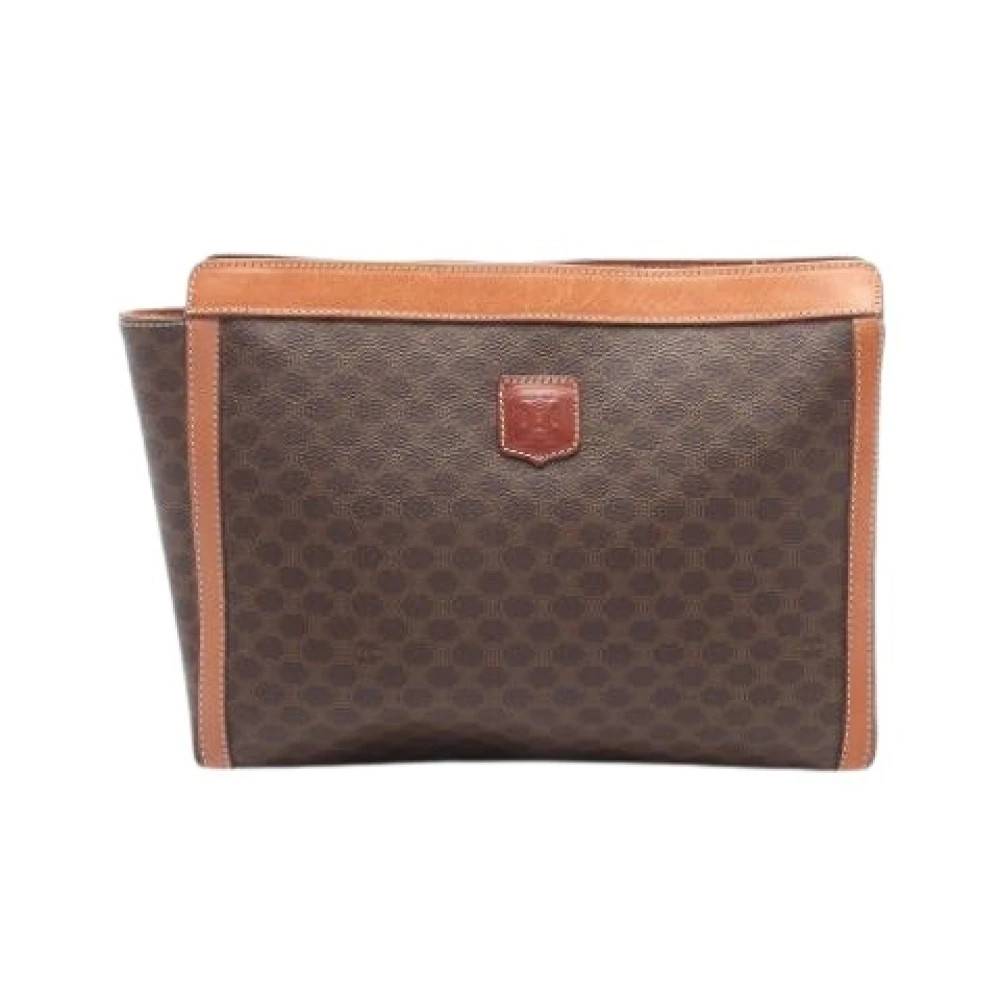 Celine Vintage - Pre-owned Canvas Clutch Vintage - Dam - ONE Size -