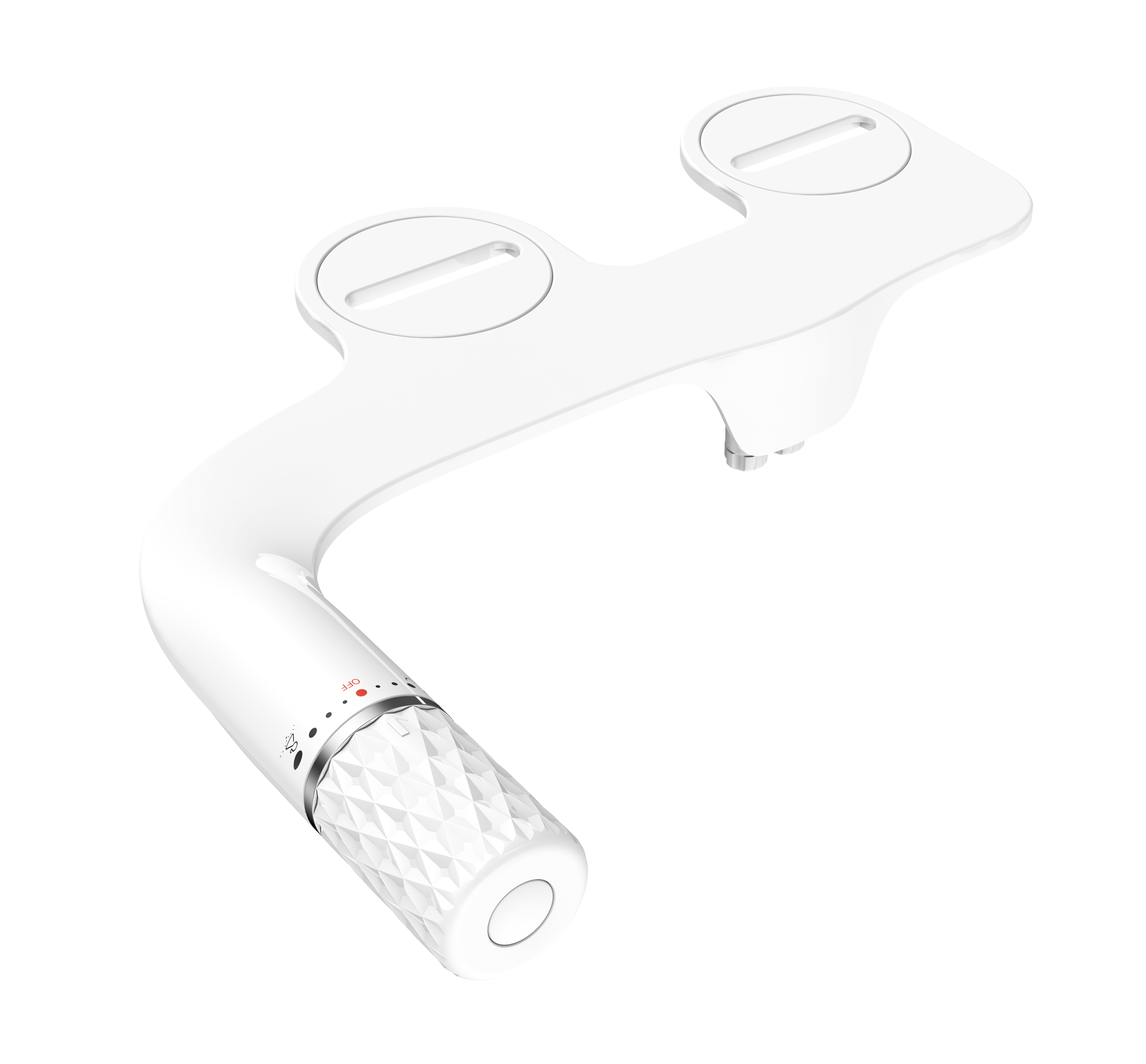 2023 new style Non-Electric Bidet Attachment for Toilet Self Cleaning Single Retractable Nozzle Bidet Spray