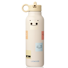 Liewood flaska - Falk water bottle - Smiley Sandy - 500 ml