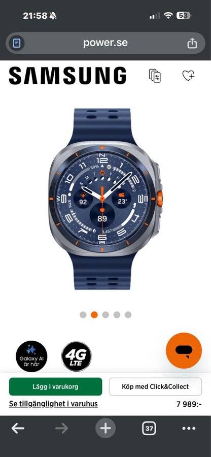 Samsung Galaxy Watch Ultra 2025 47mm Smartwatch