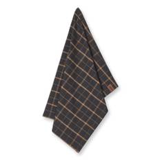 Recycled Tea Towel 45X70 - Brown Plaid 2-pak