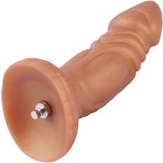 20,9 x 5,5 cm - Hismith Dildo Silikon KlicLok - bronze