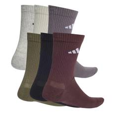 Adidas 6 Pack Logo Crew Socks Adults - Blandet Jord