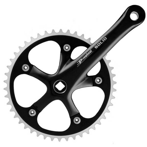 Prowheel Fixie/citybike vevparti svart 46T