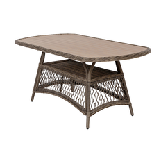 Orø havebord 90x165 - Mocca