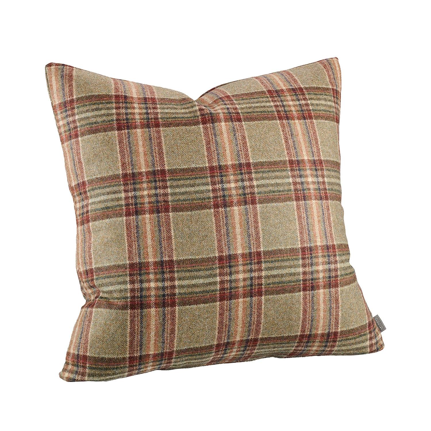Kuddfodral Harris plaid forest