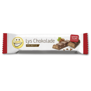Easis Mælkechokoladebar med Praliné uden tilsat sukker