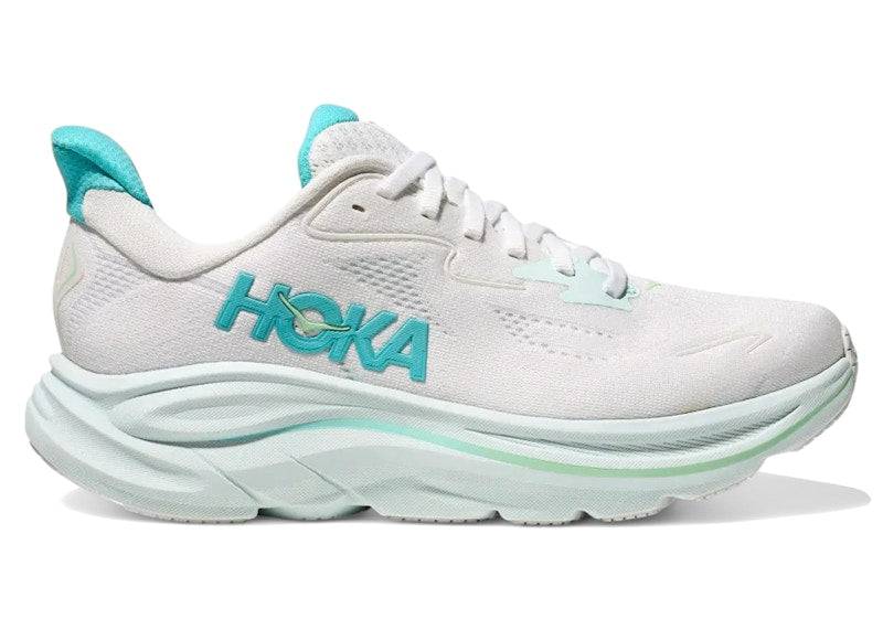 Hoka One One Clifton 10 White Cielo Blue (Women's) - 38 2/3 / Standard