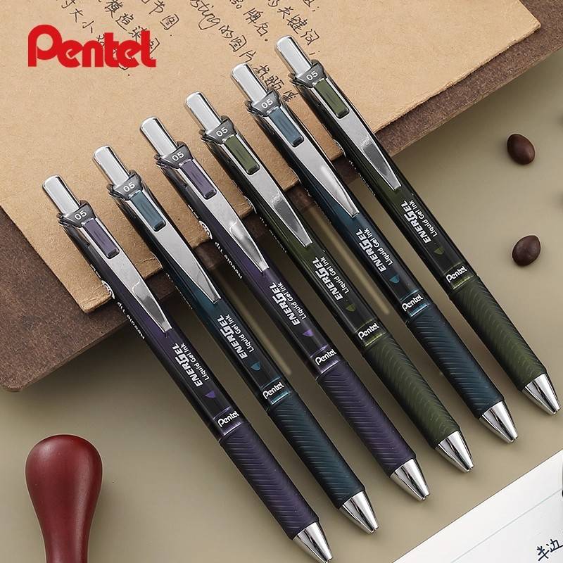 Japan Pentel Limited Gel Pen Color Quick-drying Pen 0.5mm BLN75 Smooth Rollerball Pen Office Cute Stationery Back To School