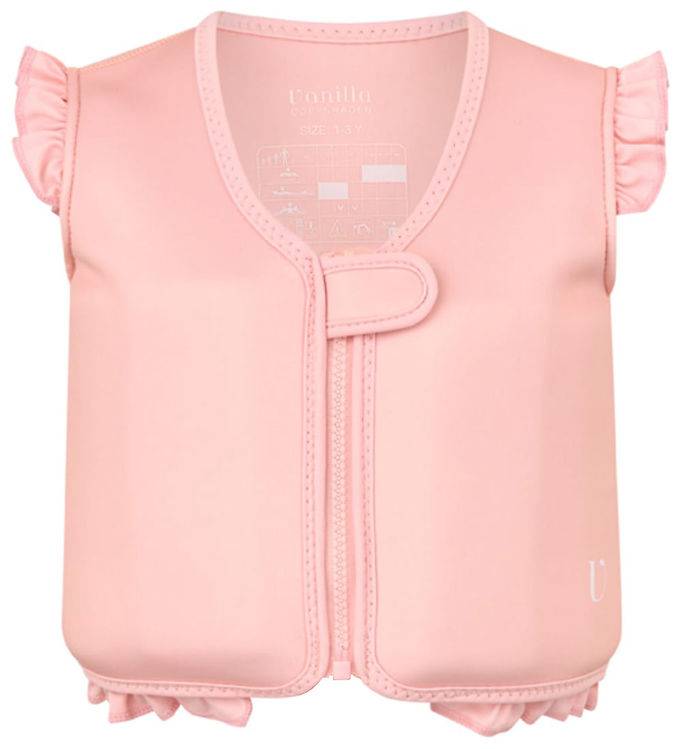 Vanilla Copenhagen Svømmevest - Neo - English Rose - Vanilla Copenhagen - 6-8 år (116-128) - Svømmevest