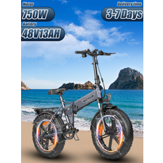 ENGWE EP-2 Pro Electric Bike 250W Powerful Motor 48V13AH Battery Aldult Electric Bicycle 20*4.0-In