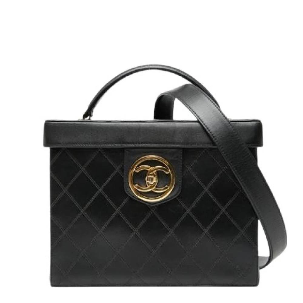 Chanel Vintage - Pre-owned Bicolor Axelremsväska Vintage - Dam - ONE Size - Läder