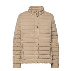 LAUREN RALPH LAUREN Quilted Funnelneck Puffer Coat |Beige |XS
